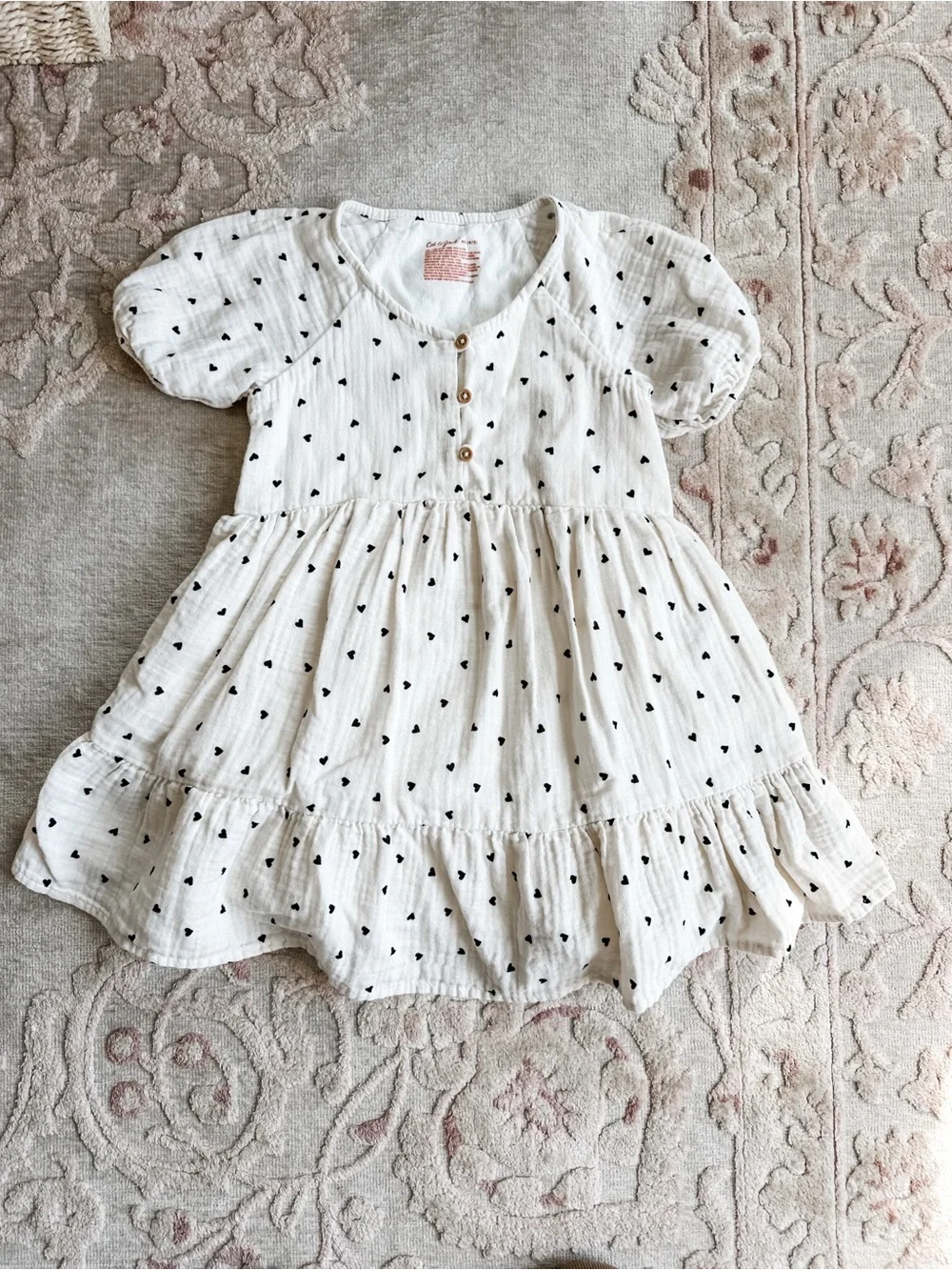 Cat & Jack Gauze Tiered Dress size XS